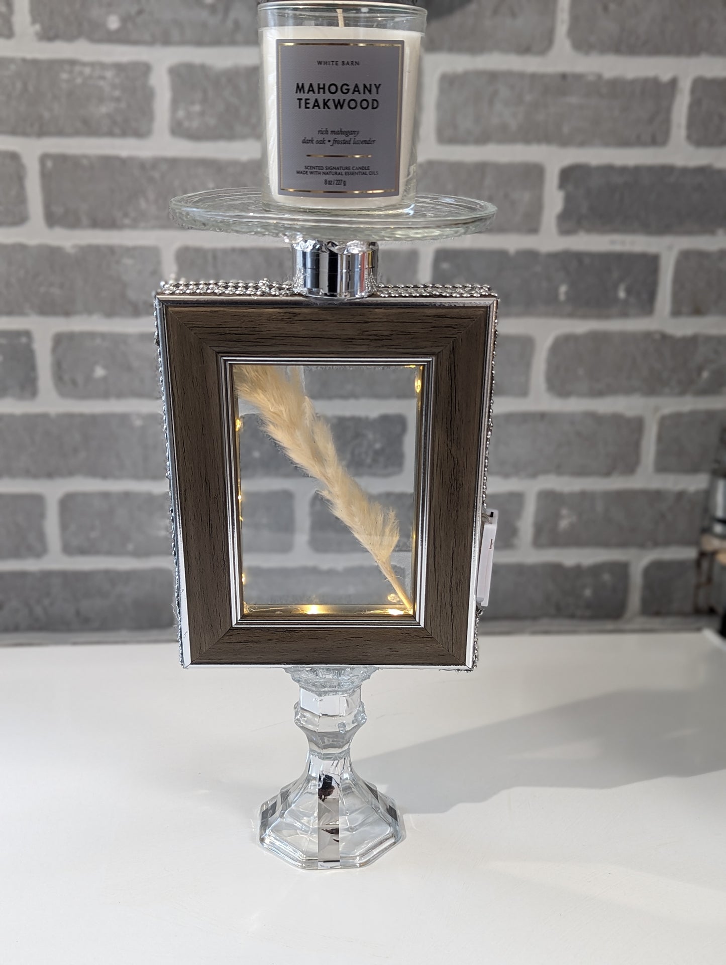 Custom Vintage Glass Decor