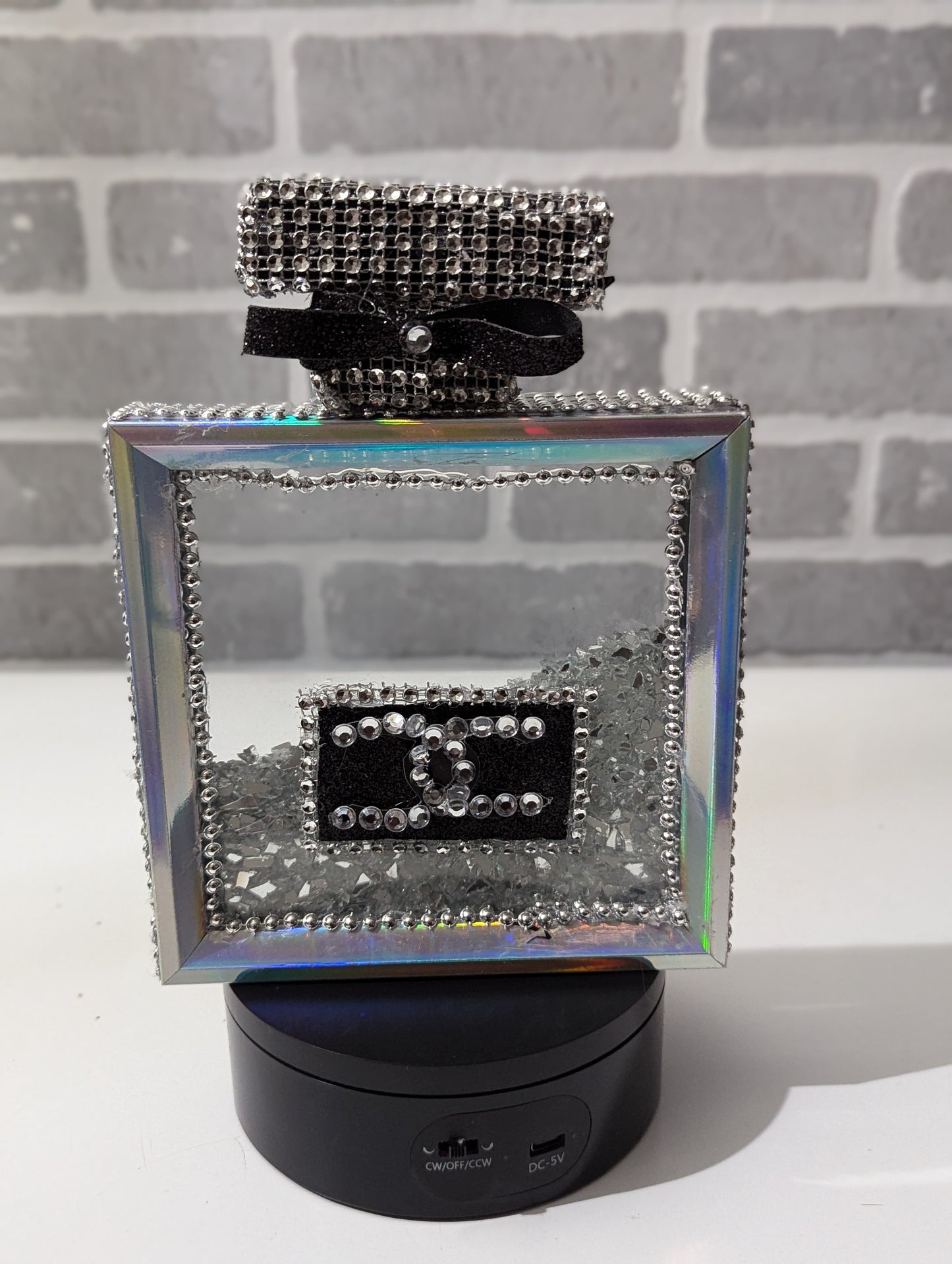 Elegance Essence Bottle Decor