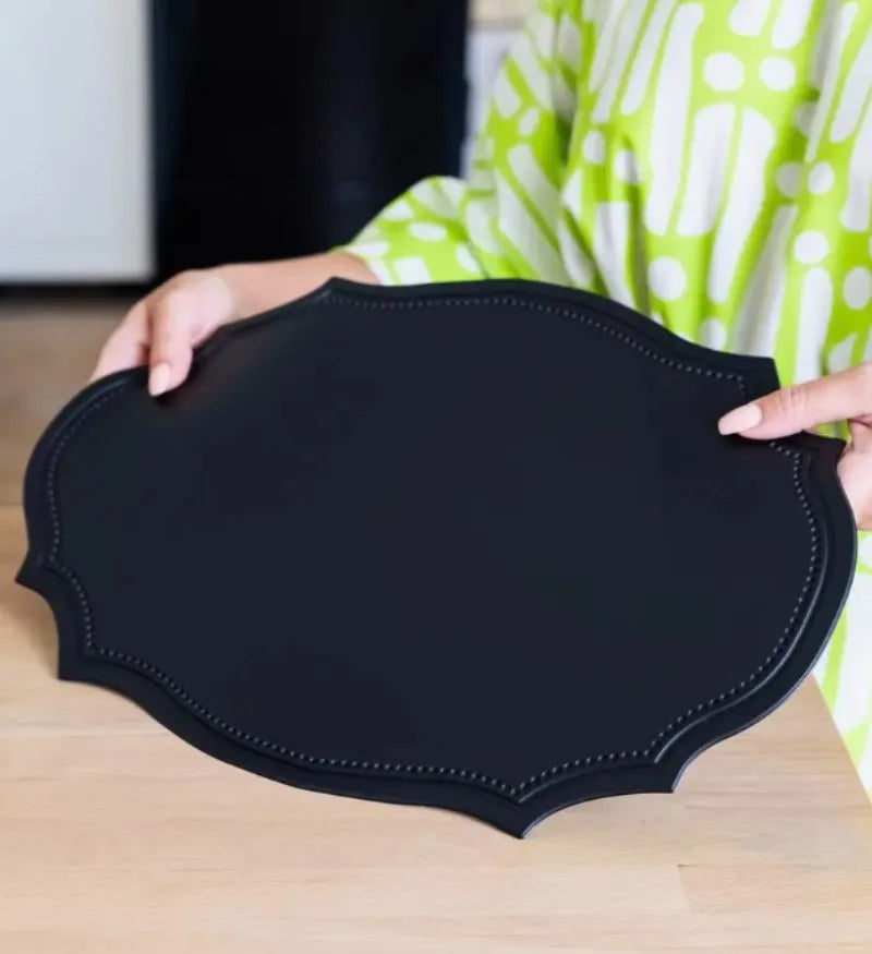 Faux Leather Placemat