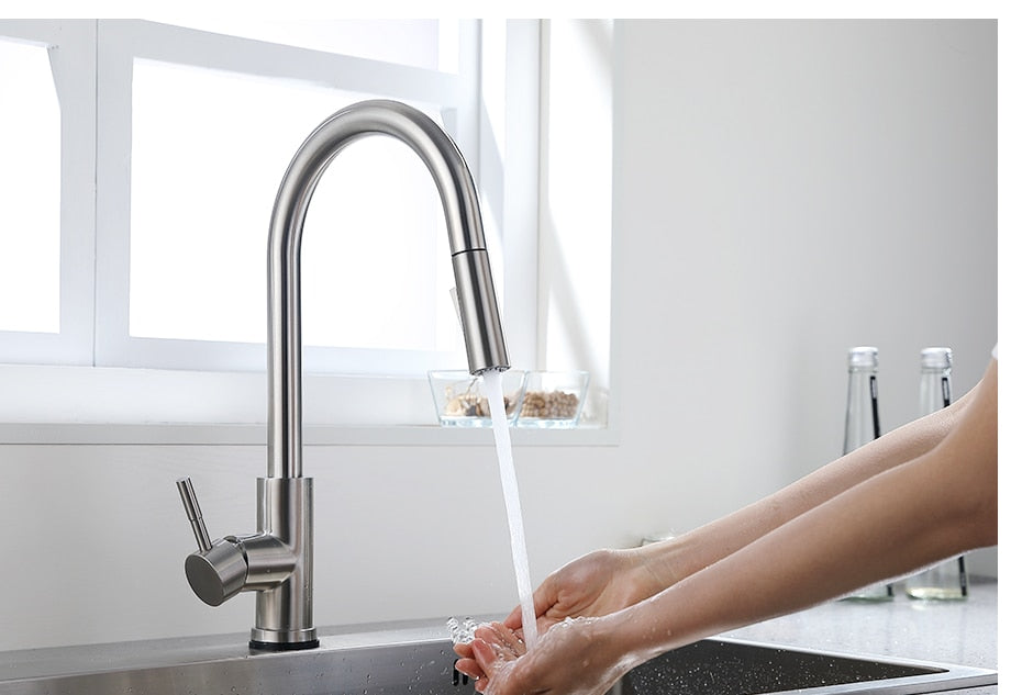 Smart Touch Sensor Kitchen Faucet
