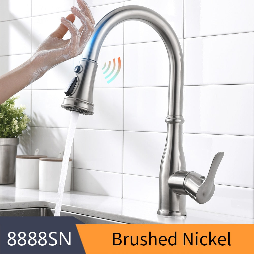 Smart Touch Sensor Kitchen Faucet