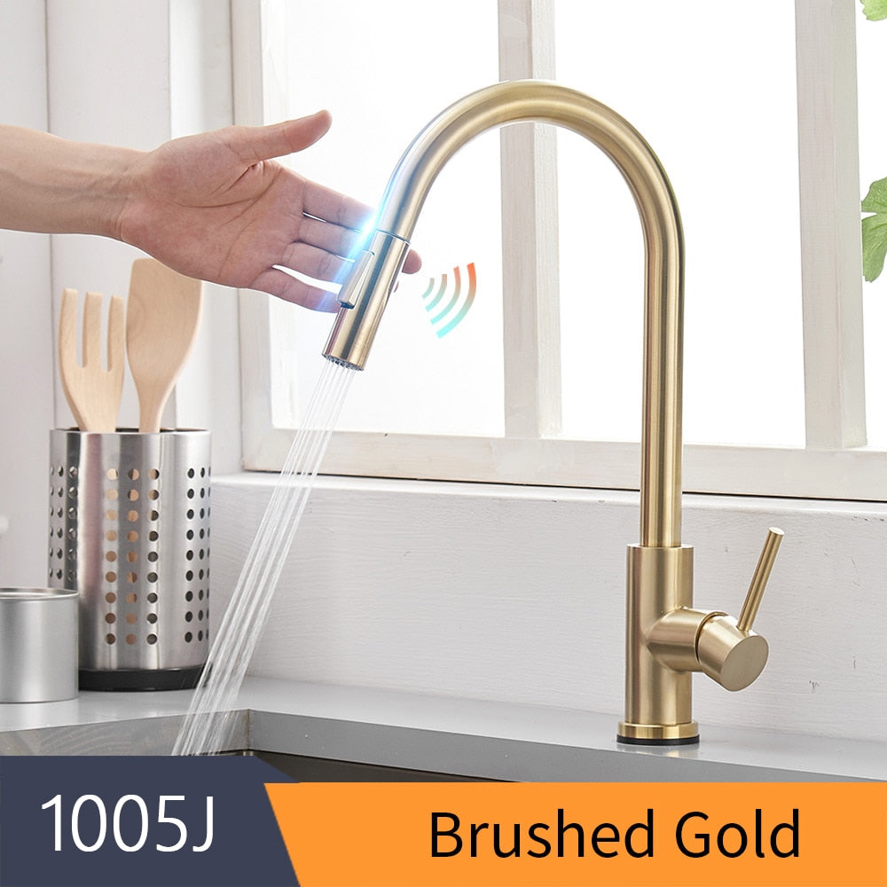 Smart Touch Sensor Kitchen Faucet