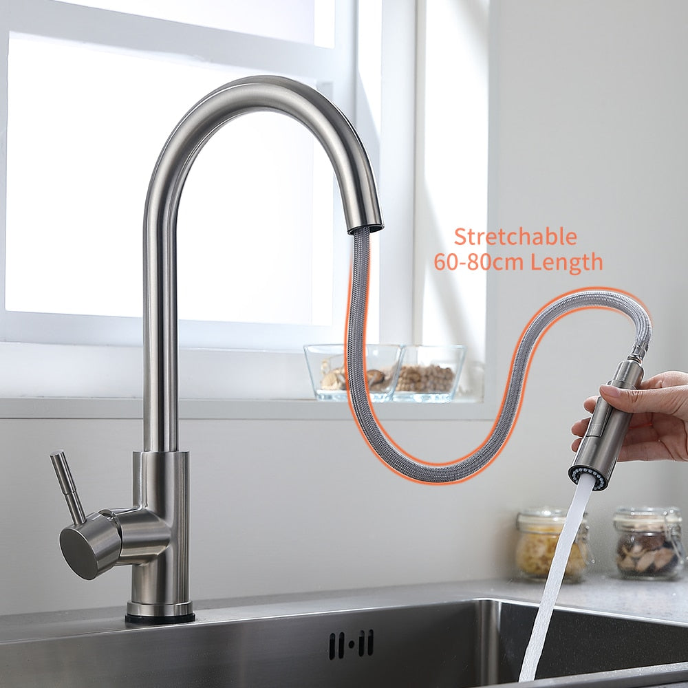 Smart Touch Sensor Kitchen Faucet