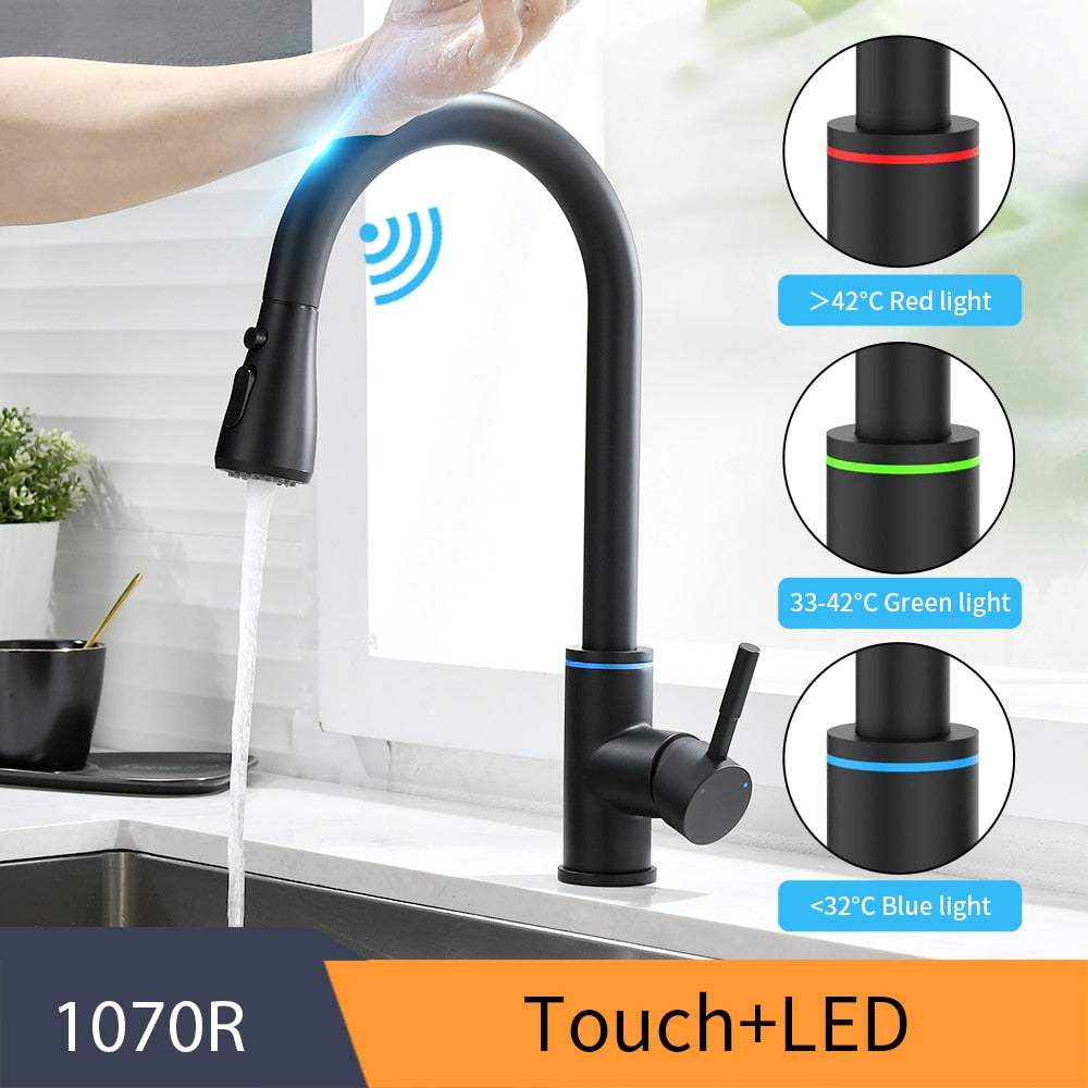 Smart Touch Sensor Kitchen Faucet