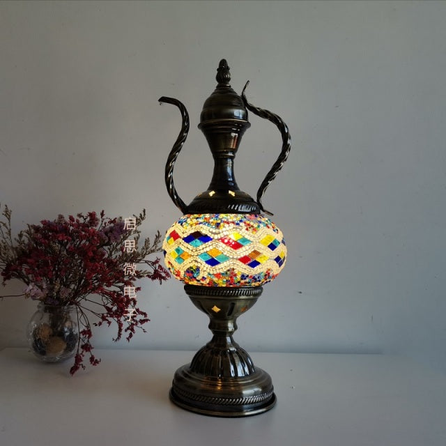 Mediterranean Glass Light