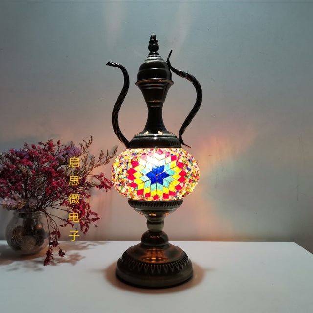 Mediterranean Glass Light
