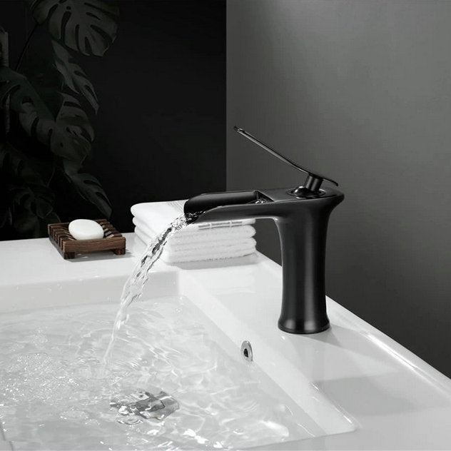Hot & Cold Mixer Antique Waterfall Faucet