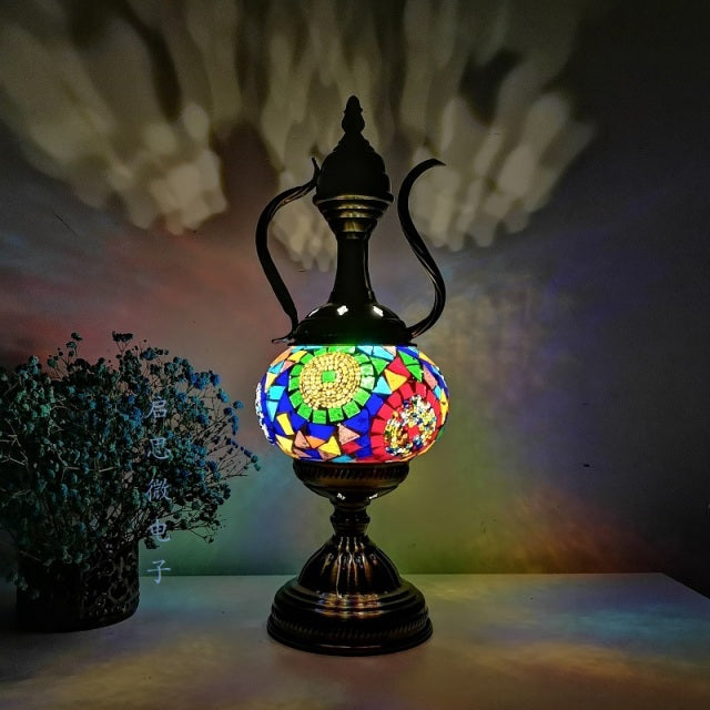 Mediterranean Glass Light