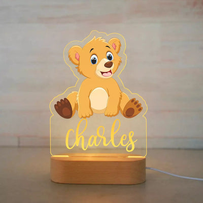 Children Animal LED USB Night Light