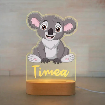 Children Animal LED USB Night Light