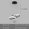 Modern Round LED Chandeliers