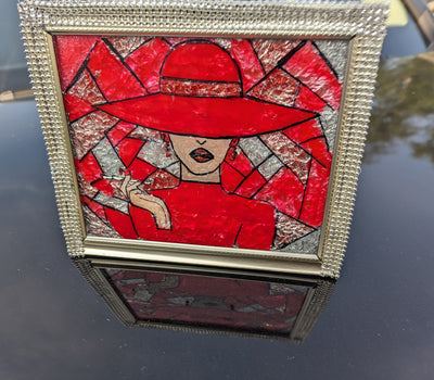 Custom Mystic Muse Stained Glass Art