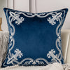 Luxury European Flowers Embroidery Throw Pillow Case