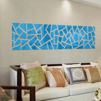 3D Mirror Wall Acrylic Sticker