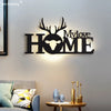 Modern Acrylic LED Wall Lamp – 18W Wall-Mounted Letter Light Vanity Home