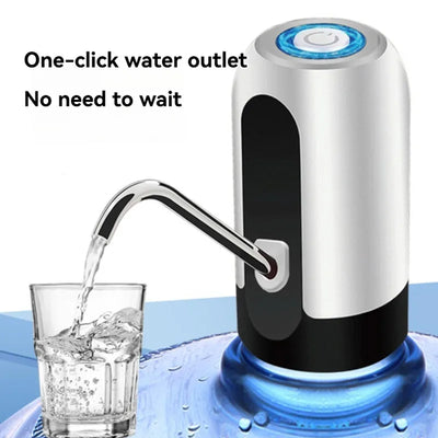 black portable water pump