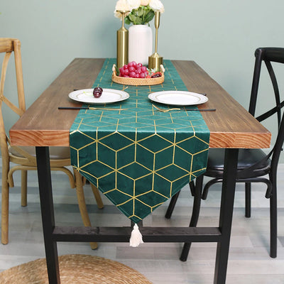 Luxurious Velvet Table Runner
