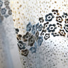 Embroidery Splicing Blackout Tulle Curtain