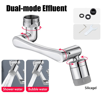 Stainless Steel Universal 1080 °Swivel Sink Faucet