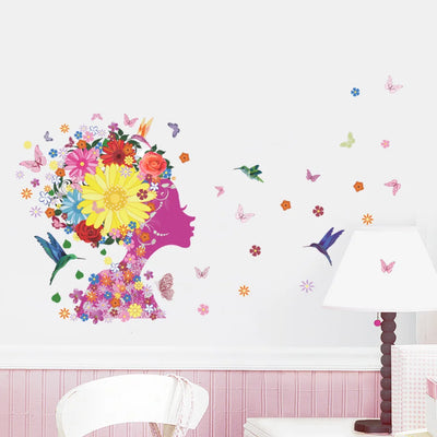 Bowknot Sweetheart Princess 3D Wall Sticker Decal