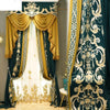 Embroidery Lace Velvet Curtain