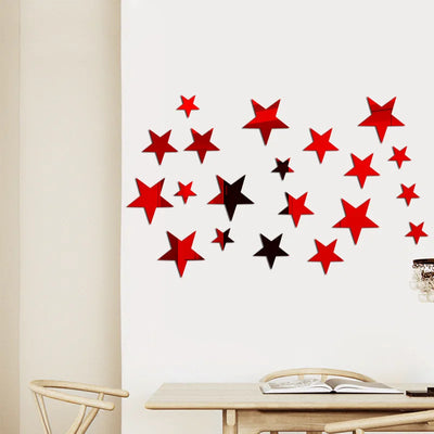 Mirror Star Wall Stickers