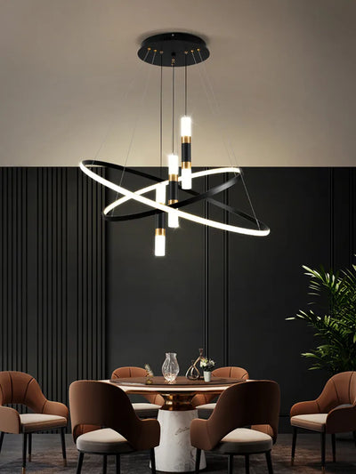 Modern Round LED Chandeliers