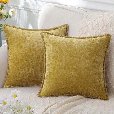 Chenille Decorative Soft Pillow Case
