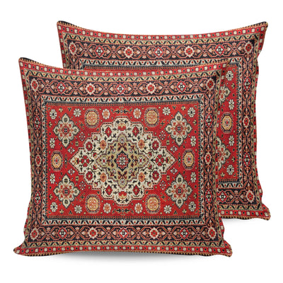 Vintage Boho Indian Floral Pillowcase Set – Waterproof Decorative Cushion Covers