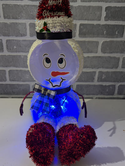 Handmade Crafted Snowman