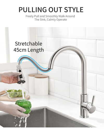 Smart Touch Sensor Kitchen Faucet