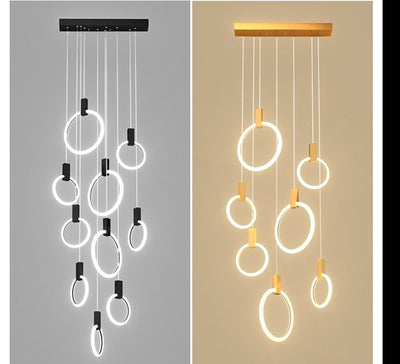 Halo Suspended Chandelier Lights