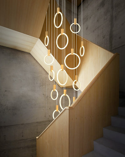 Halo Suspended Chandelier Lights