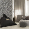 Faux Rustic Brick Self-adhesive Wall Paper
