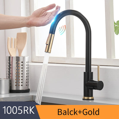 Smart Touch Sensor Kitchen Faucet