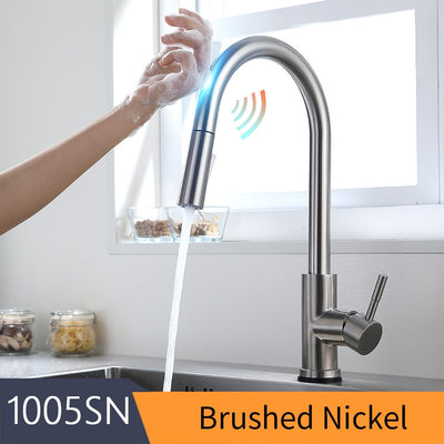 Smart Touch Sensor Kitchen Faucet