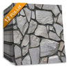 Faux Rustic Brick Self-adhesive Wall Paper