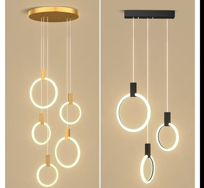 Halo Suspended Chandelier Lights