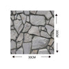 Faux Rustic Brick Self-adhesive Wall Paper