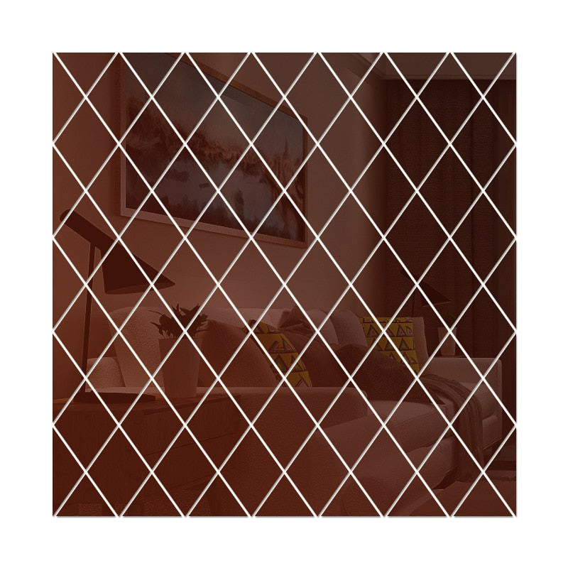 3D Mirror Wall Triangle