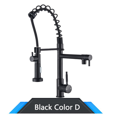Spring Faucet Crane Tap With Dual Spout