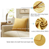 2 Packs Shiny Decorative Cushion Cover