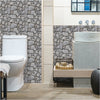 Faux Rustic Brick Self-adhesive Wall Paper