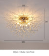 Crystal Firework Silver Pendant Chandelier