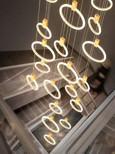 Halo Suspended Chandelier Lights