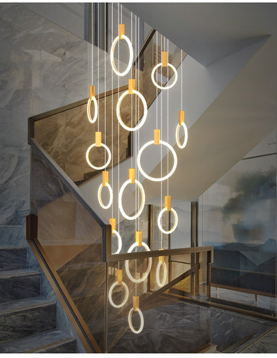 Halo Suspended Chandelier Lights