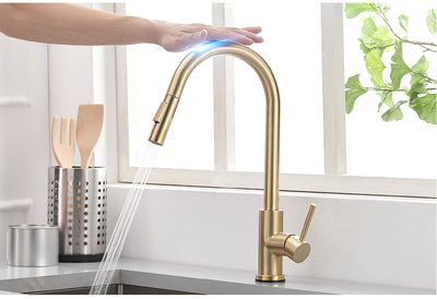 Smart Touch Sensor Kitchen Faucet