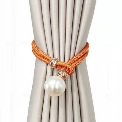 Hanging Pearl Curtain Tieback Clip