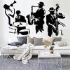 Saxophone Removable Wall Sticker