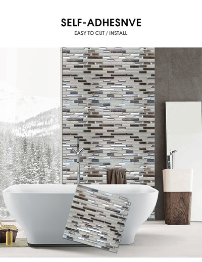 Self Adhesive Vinyl Mosaic Peel
